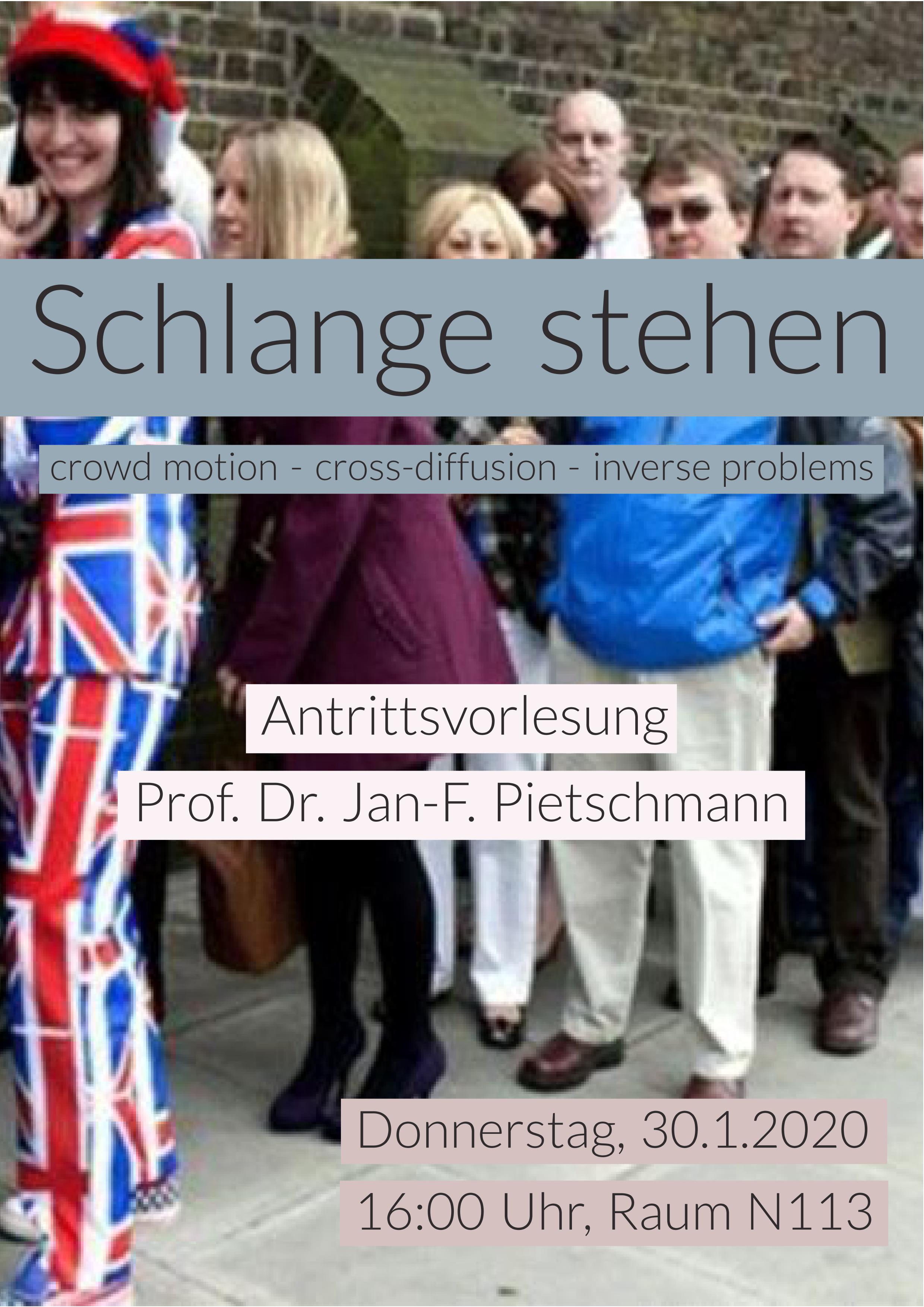 Flyer zur Antrittsvorlesung